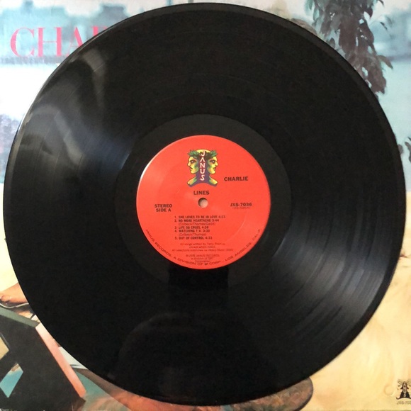 Charlie Lines Vinyl Lp '78 - Picture 3 of 7